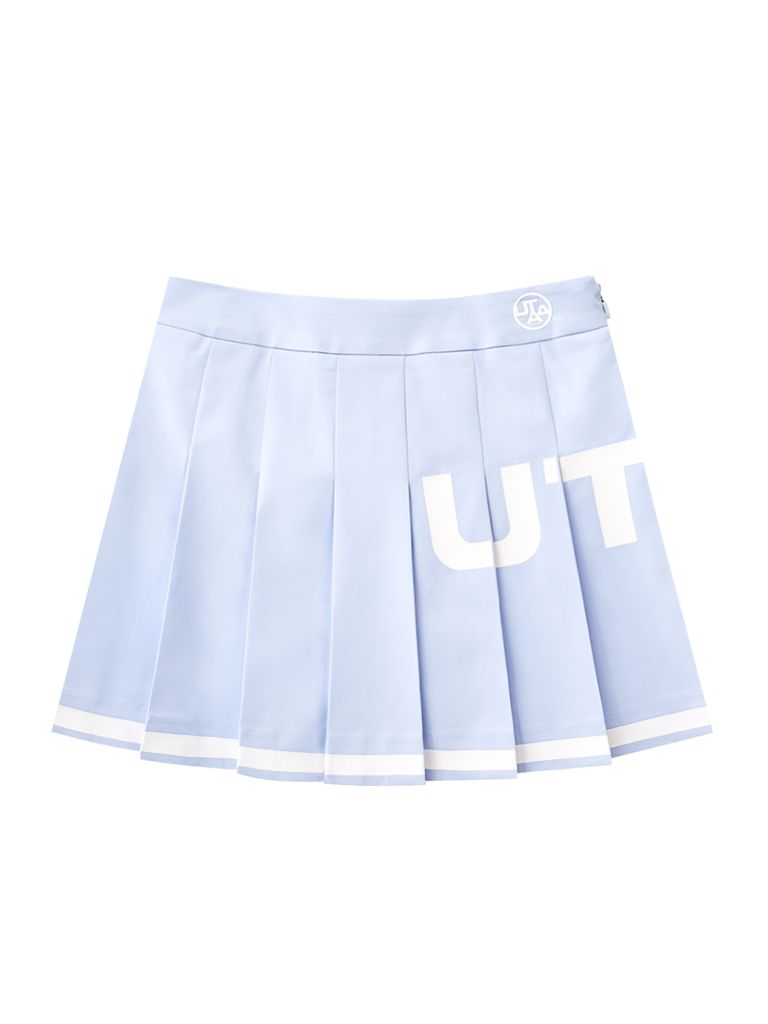 UTAA DayBreak Line Flare Skirt : Sky Blue