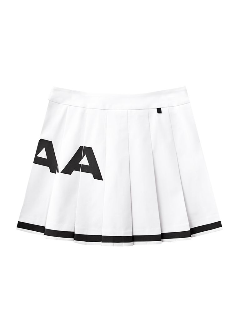 UTAA DayBreak Line Flare Skirt : White