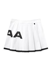 UTAA DayBreak Line Flare Skirt : White