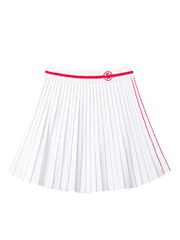 UTAA Notion Flare Knit Skirt : White