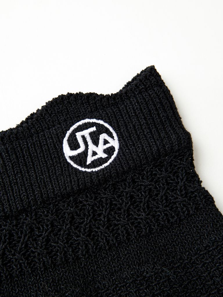 UTAA Twin ruffle Flare Skirt : Black