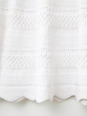 UTAA Twin ruffle Flare Skirt : White