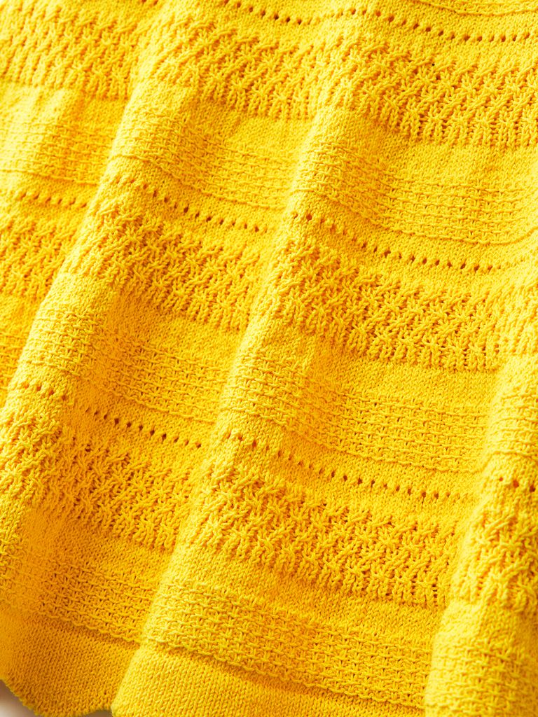 UTAA Twin ruffle Flare Skirt : Yellow