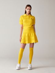 UTAA Twin ruffle Flare Skirt : Yellow