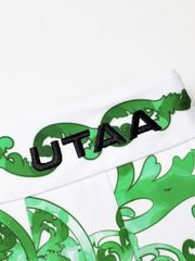 UTAA Sequence Baroque Graphic Pleats Skirt : Green