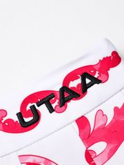 UTAA Sequence Baroque Graphic Pleats Skirt : Pink