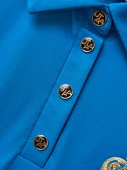 UTAA Grand Gold Crown Panther PK Sleeve : Women's Blue