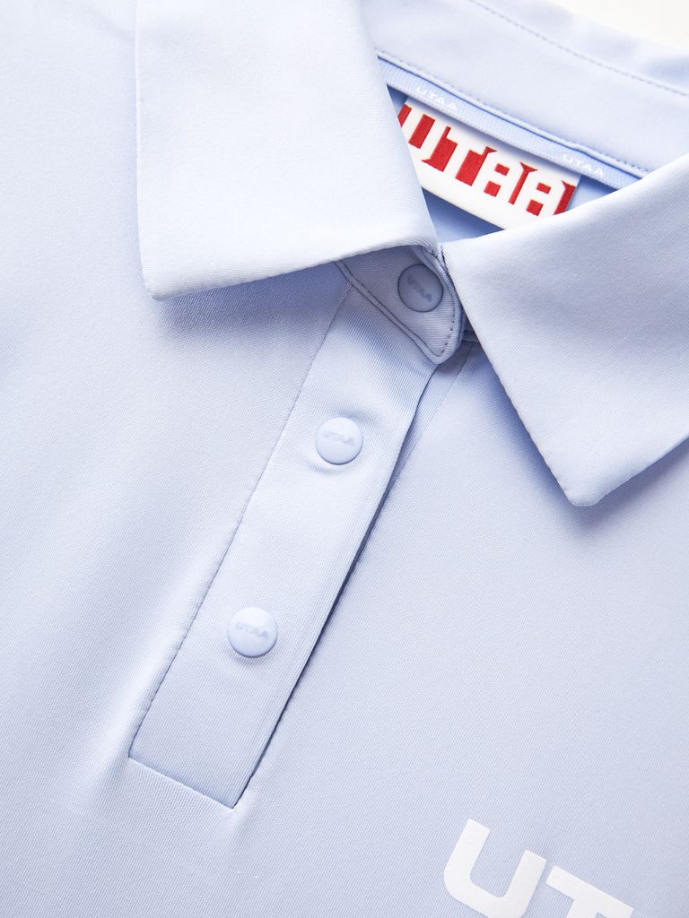 UTAA Azure Color PK Sleeve : Men's Sky Blue