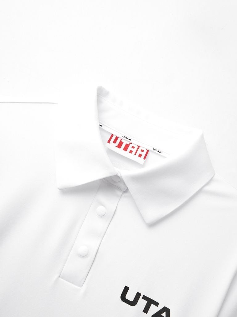 UTAA Azure Color PK Sleeve : Men's White