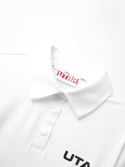 UTAA Azure Color PK Sleeve : Men's White