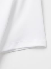 UTAA Plain Color Symbol PK T-shirt : Women's White