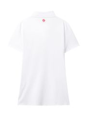 UTAA Plain Color Symbol PK T-shirt : Women's White