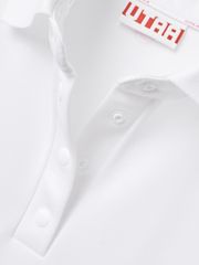 UTAA Plain Color Symbol PK T-shirt : Women's White