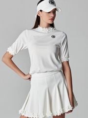 UTAA Blossom Prime Turtleneck Tee : Women's White