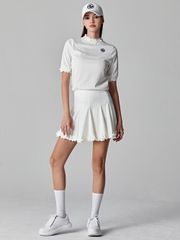 UTAA Blossom Prime Turtleneck Tee : Women's White