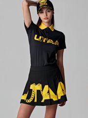 UTAA Helix String PK T-shirt : Women's Black