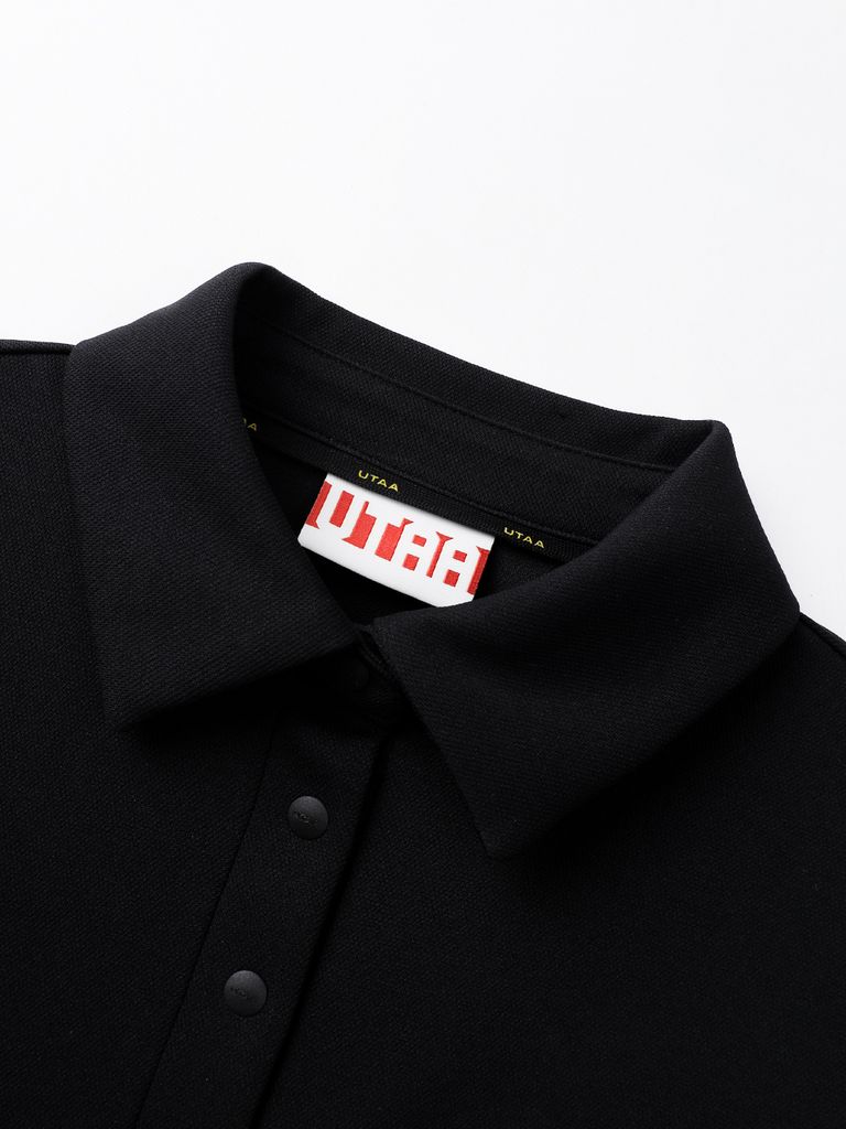UTAA Mont Bulk Logo PK T-shirt : Women's Black