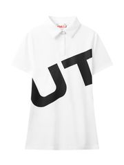 UTAA Mont Bulk Logo PK T-shirt : Women's White