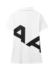 UTAA Mont Bulk Logo PK T-shirt : Women's White