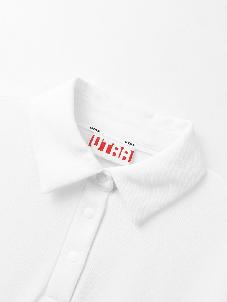 UTAA Mont Bulk Logo PK T-shirt : Women's White