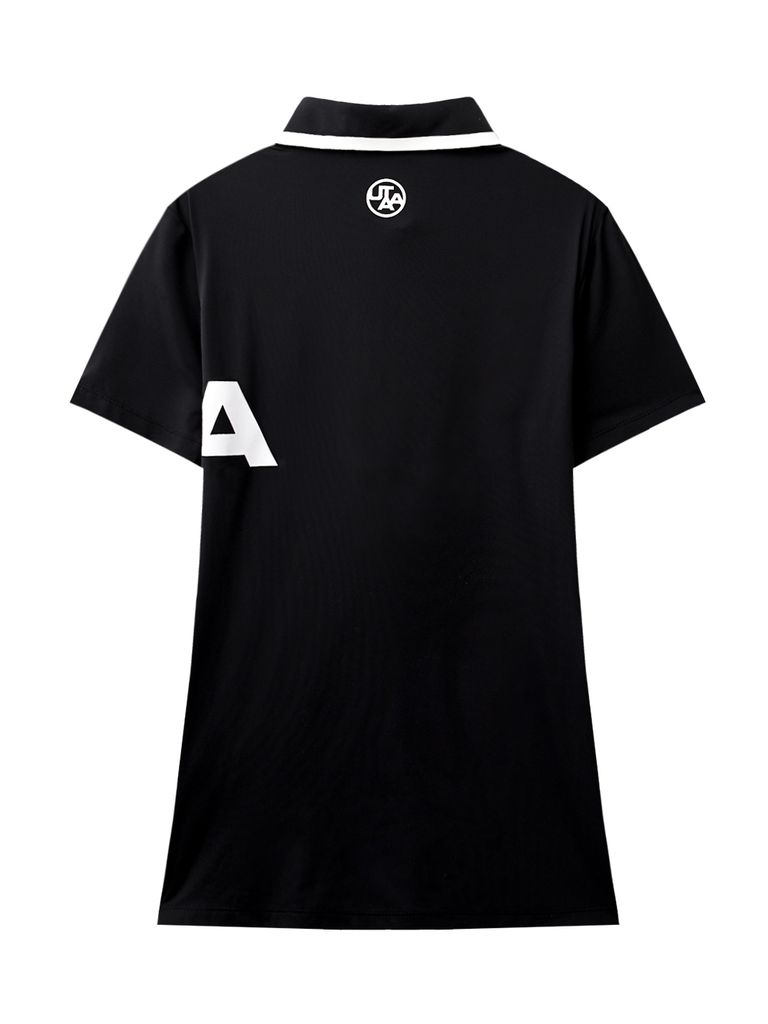 UTAA Daybreak Line PK T-shirt : Women's Black