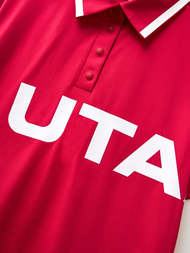 UTAA Daybreak Line PK T-shirt : Women's Dark Pink