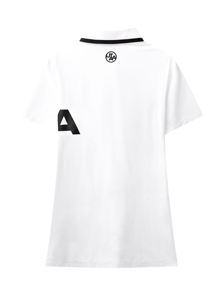 UTAA Daybreak Line PK T-shirt : Women's White