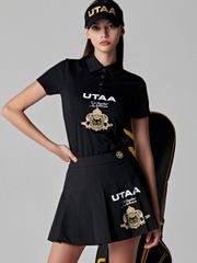 UTAA Golden Crown Ring Panther State PK T-shirt : Women's Black