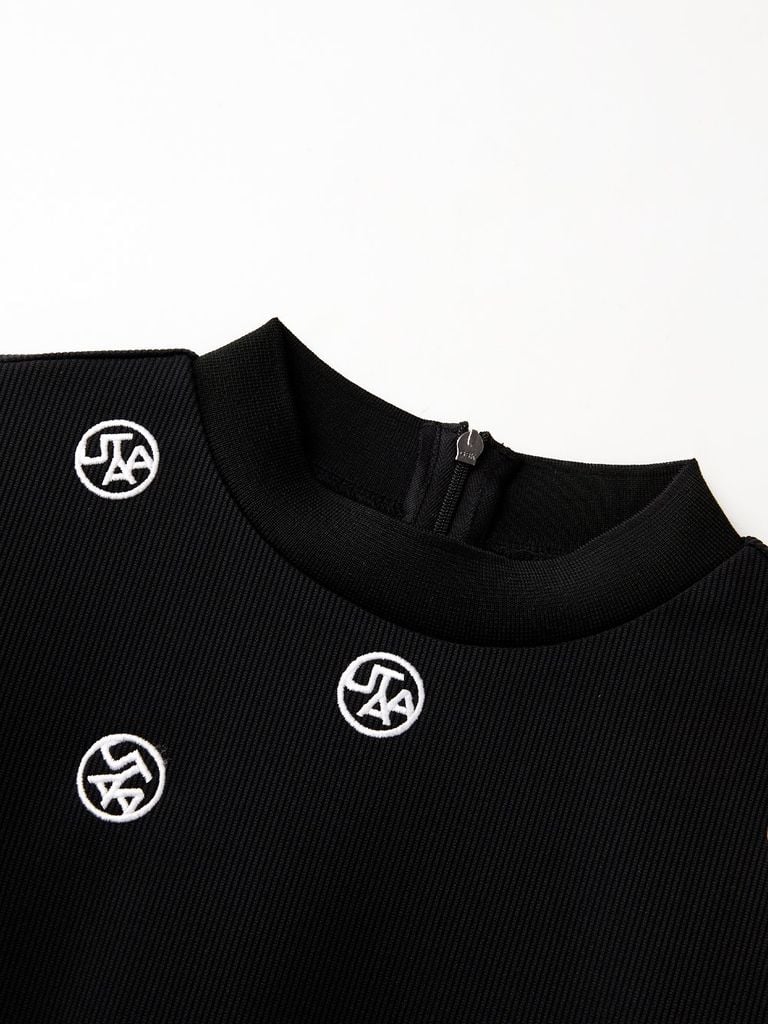 UTAA Logo Splash Sleeve T-Shirt : Women's Black