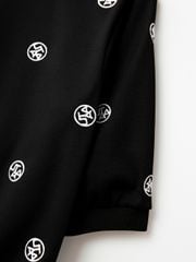 UTAA Logo Splash Sleeve T-Shirt : Women's Black