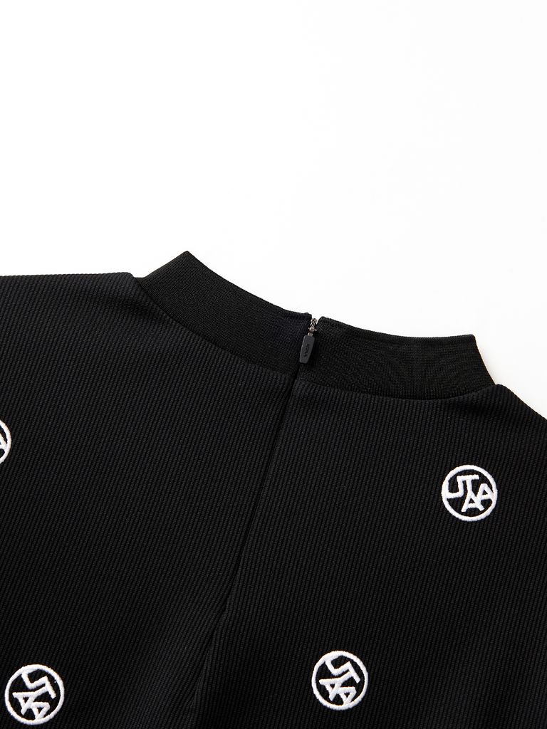 UTAA Logo Splash Sleeve T-Shirt : Women's Black