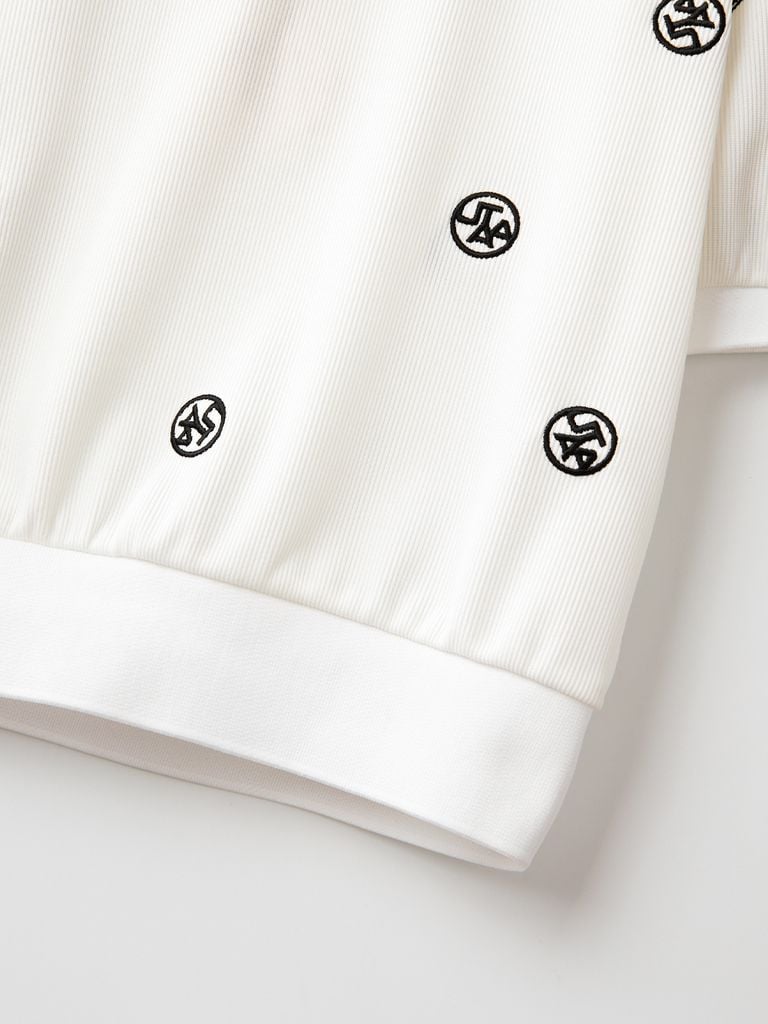 UTAA Logo Splash Sleeve T-Shirt : Women's White