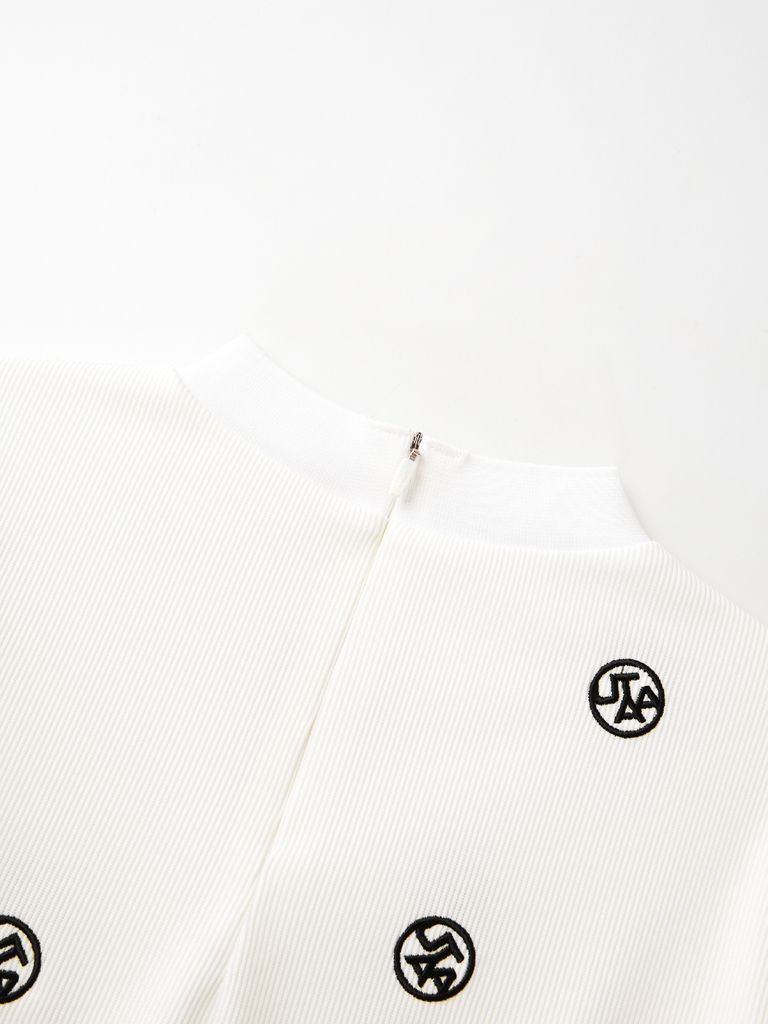 UTAA Logo Splash Sleeve T-Shirt : Women's White