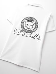 UTAA Scudo Ring Panther Crescent PK T-shirt : Women's White