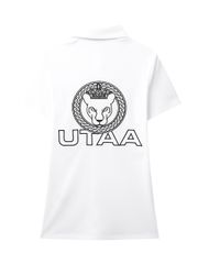 UTAA Scudo Ring Panther Crescent PK T-shirt : Women's White