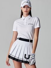UTAA Scudo Ring Panther Crescent PK T-shirt : Women's White