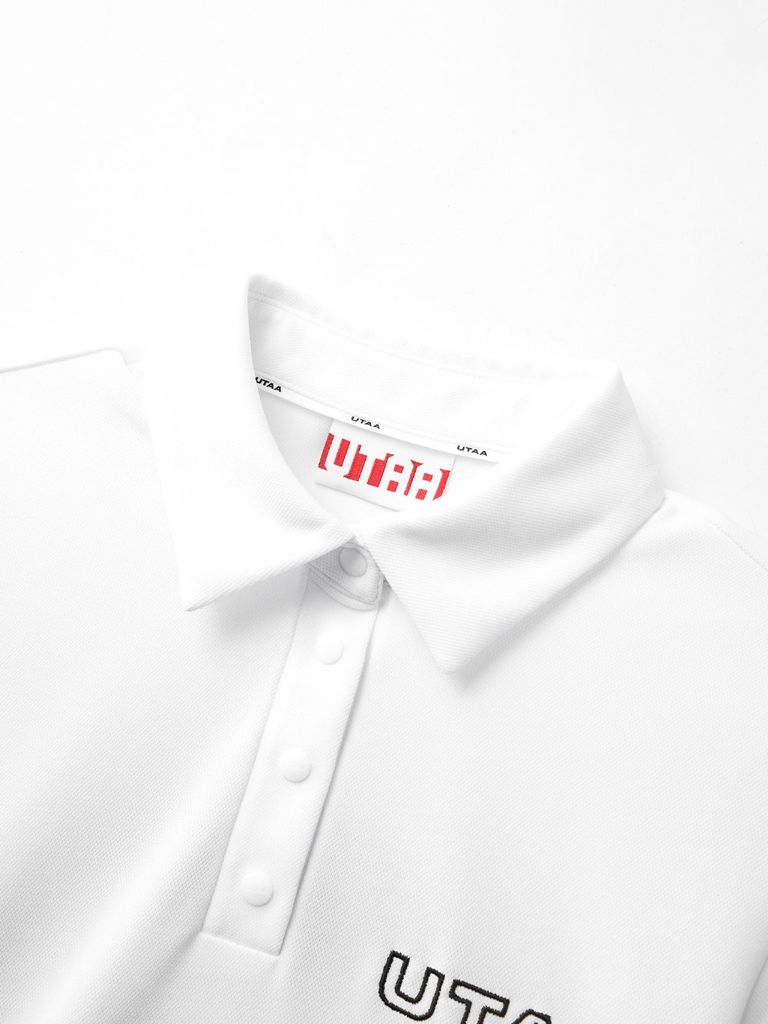 UTAA Scudo Ring Panther Crescent PK T-shirt : Women's White