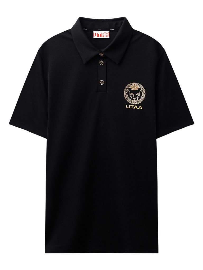 UTAA Marvel Crown Ring Panther PK T-shirt : Men's Black