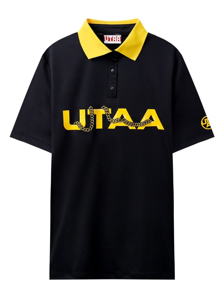 UTAA Helix String PK T-shirt : Men's Black