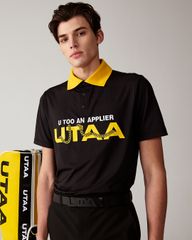 UTAA Helix String PK T-shirt : Men's Black
