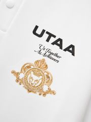 UTAA Golden Crown Ring Panther Compact PK T-shirt : Men's White