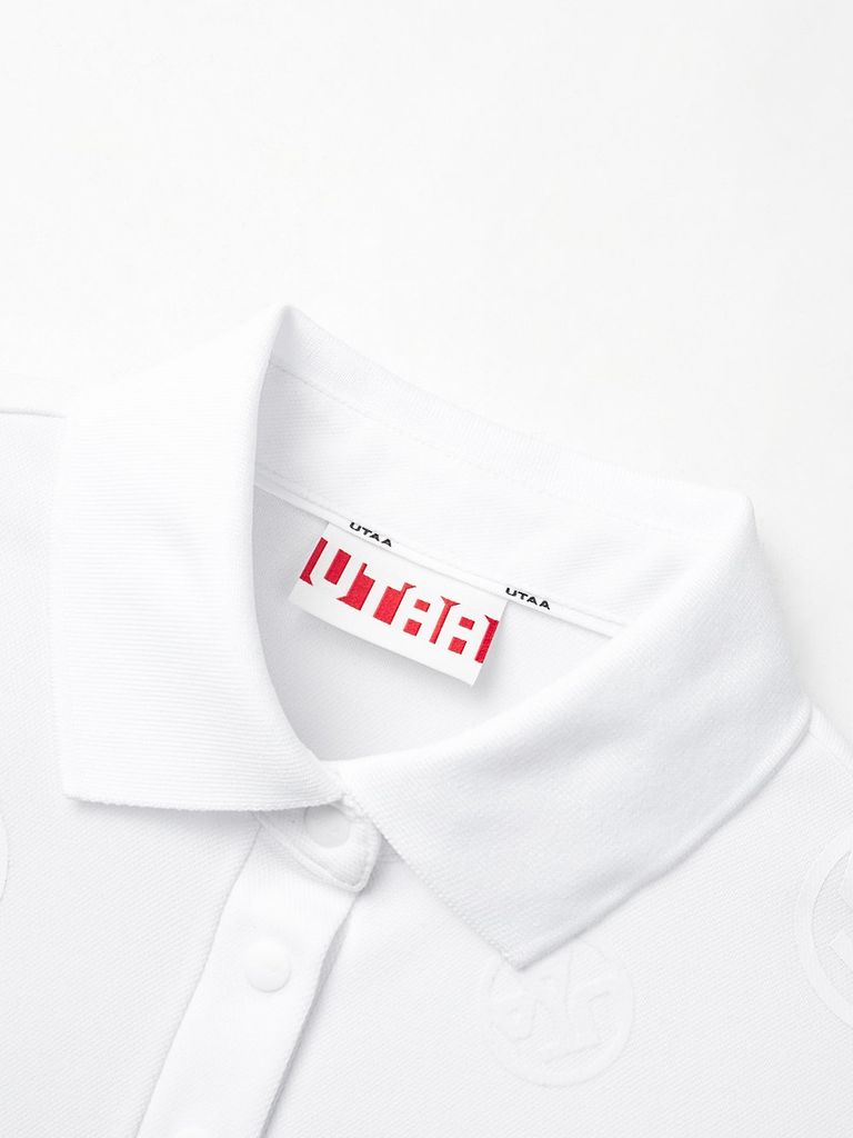 UTAA Logo Bubble PK T-shirt : Men's White