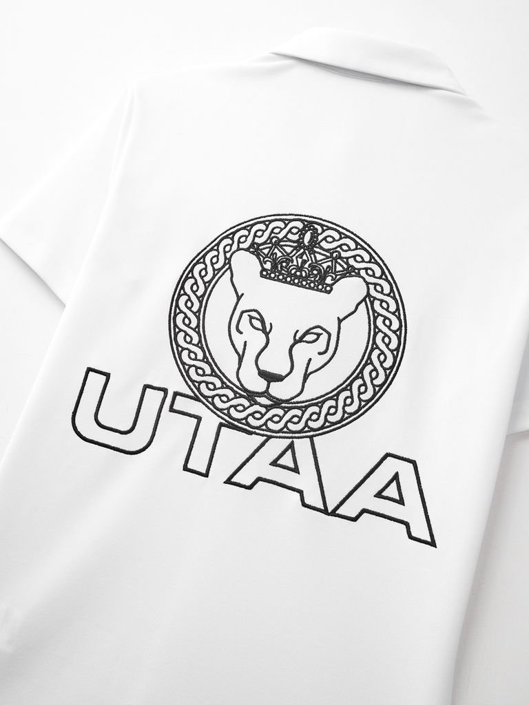 UTAA Scudo Ring Panther Crescent PK T-Shirt : Men's White
