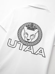 UTAA Scudo Ring Panther Crescent PK T-Shirt : Men's White