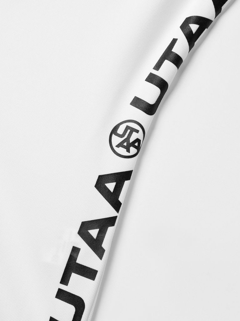 UTAA Diagonal Symbol Line PK T-shirt : Men's White