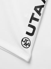 UTAA Diagonal Symbol Line PK T-shirt : Men's White
