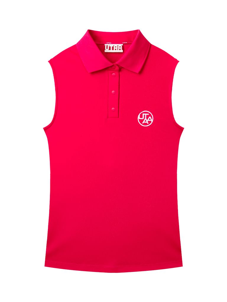 UTAA Sign PK Sleeveless : Women's Dark Pink