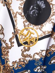 UTAA APEX Chain Baroque Blouson Jumper : Women's Blue
