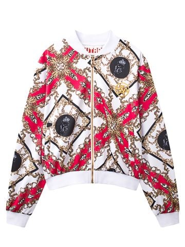 UTAA APEX Chain Baroque Blouson Jumper : Women's Pink