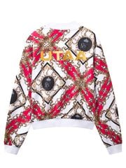 UTAA APEX Chain Baroque Blouson Jumper : Women's Pink